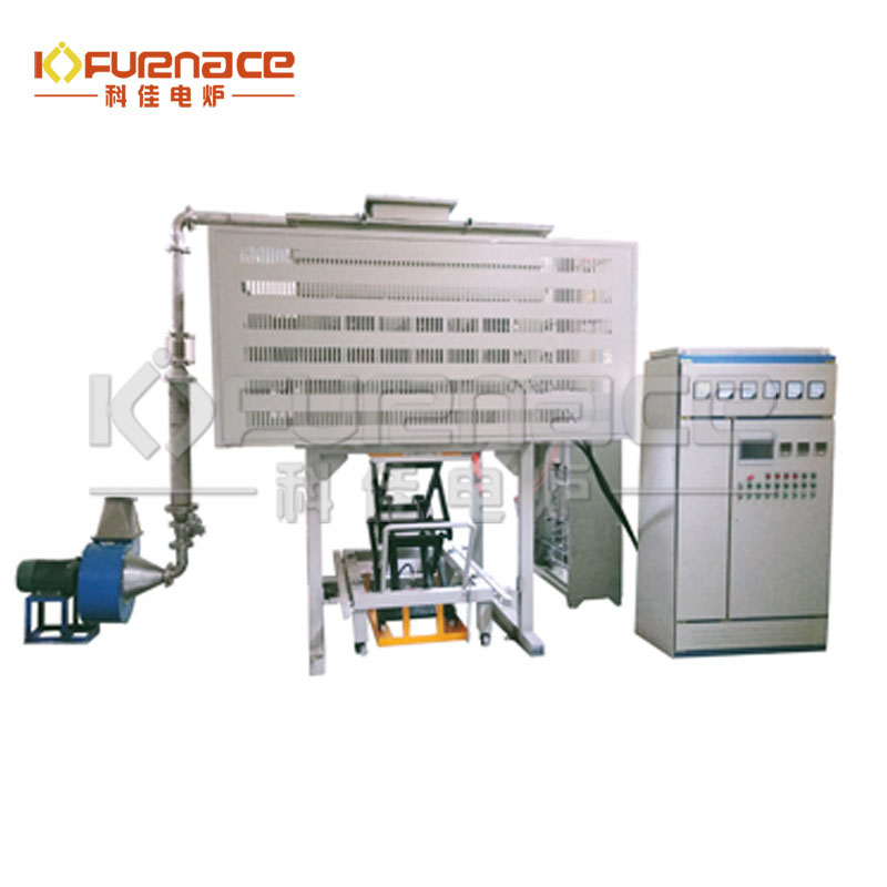 鐘罩式液壓升降爐（可通氣氛）