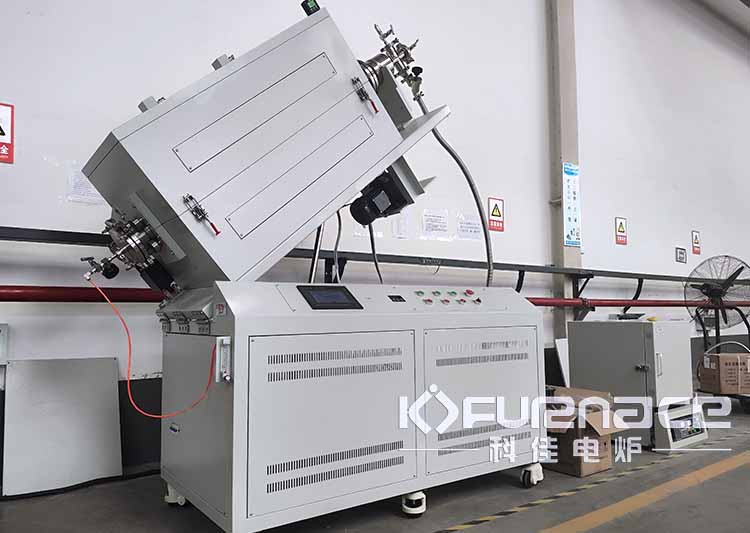 高溫傾斜管式爐傾斜角度可達(dá)到40°